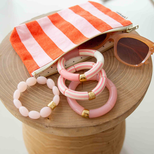 mondocherry - Parabaya | Brazil Riviera bangle | rosado - table