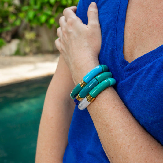 mondocherry - Parabaya | oceano bangles - wear