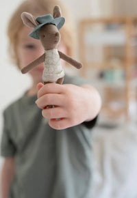 mondocherry - Rugaroo | The Sunbaker Kangaroo Doll - hold