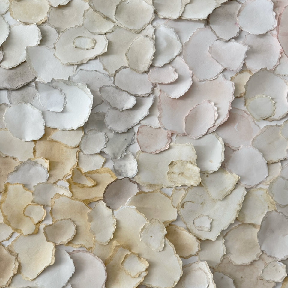 seychelles paper artwork - mondocherry - close
