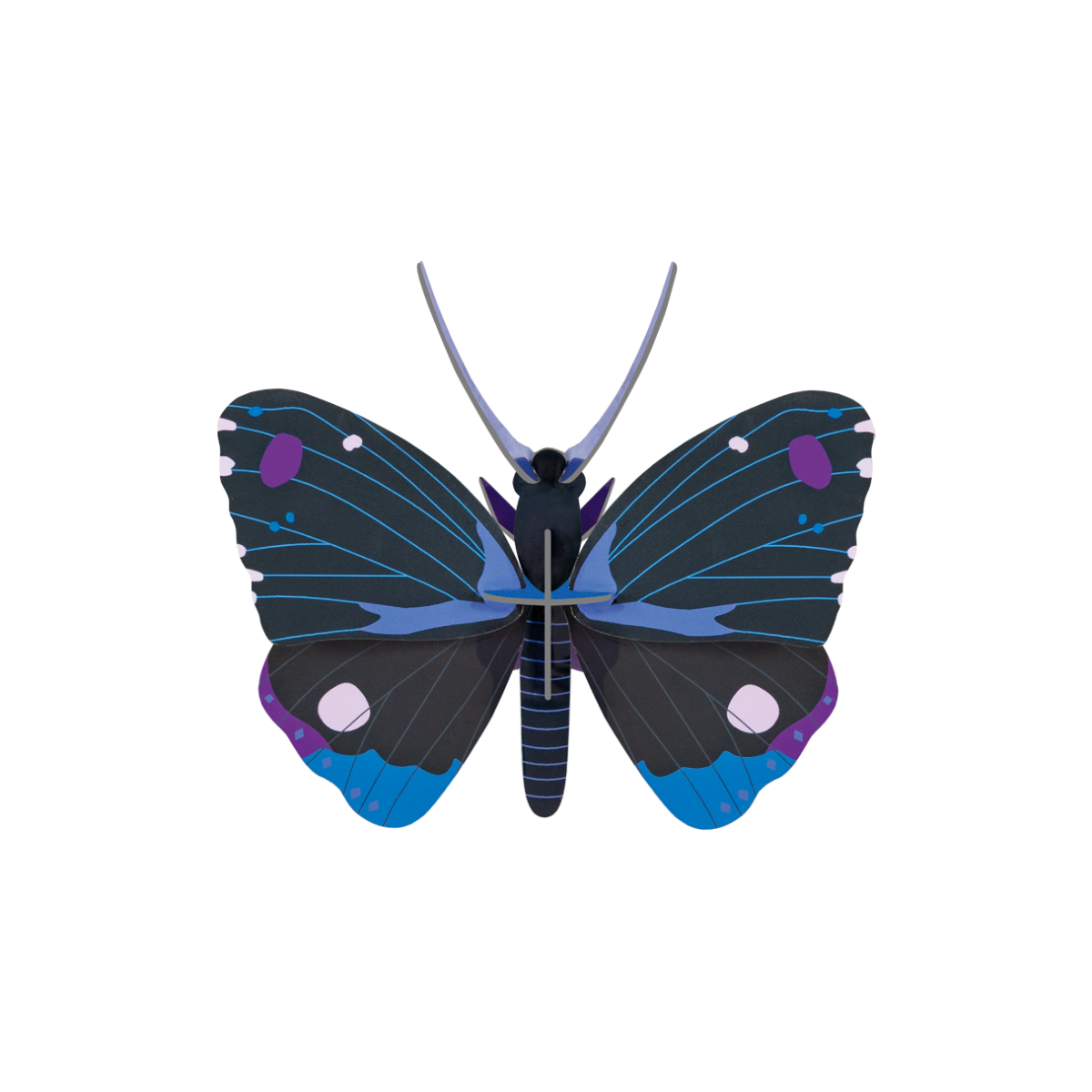 mondocherry - Studio Roof | blue diadem butterfly wall decor