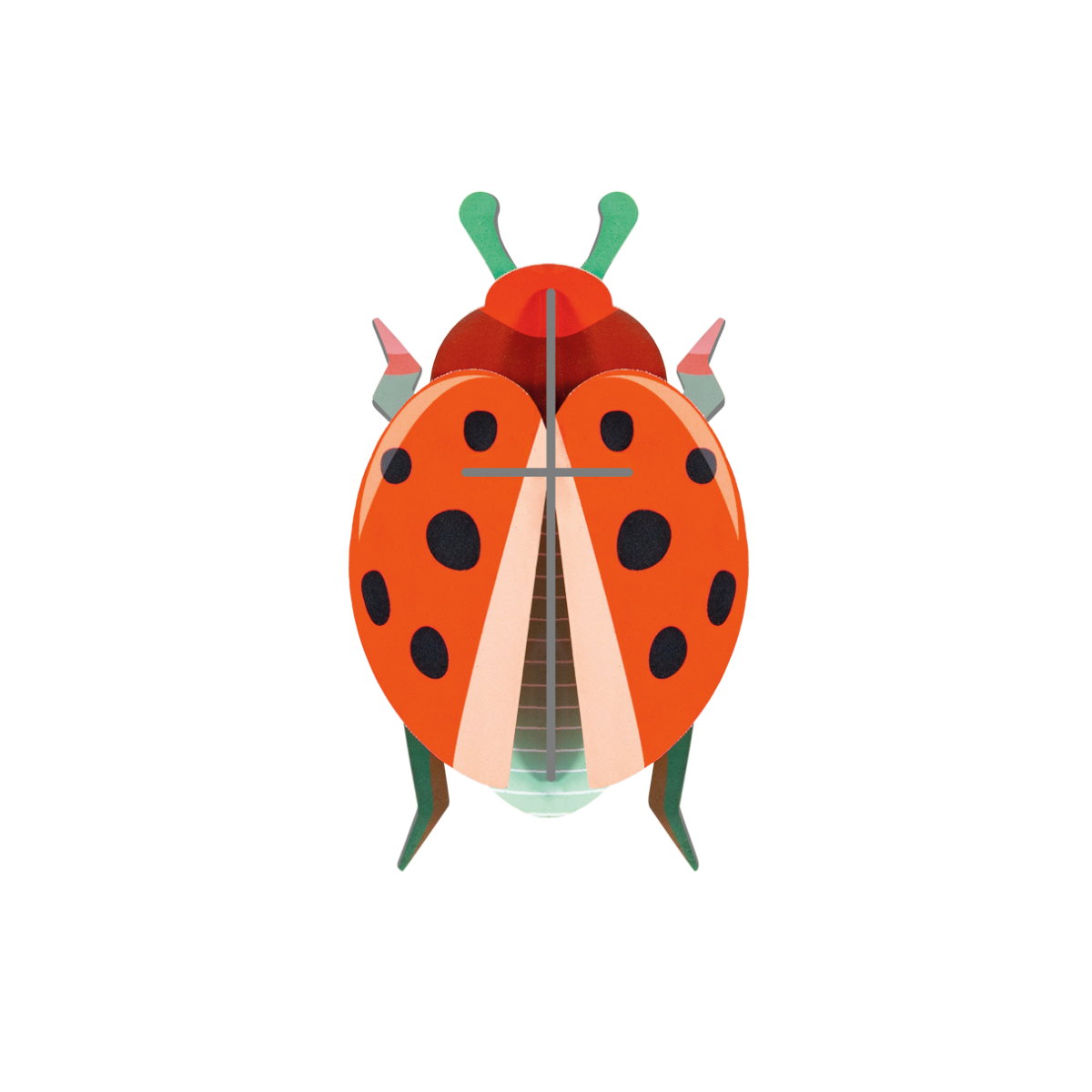mondocherry - Studio Roof | coccinelle rouge beetle wall decor