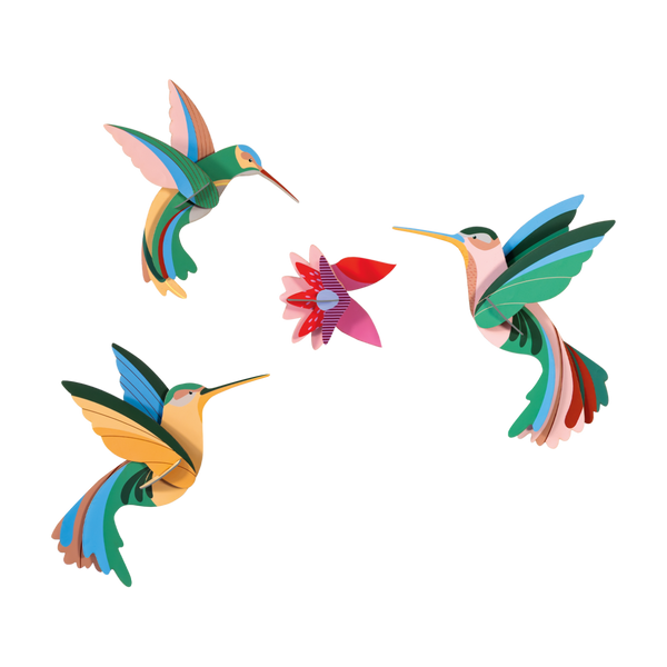 mondocherry - Studio Roof | dance of hummingbirds wall decor