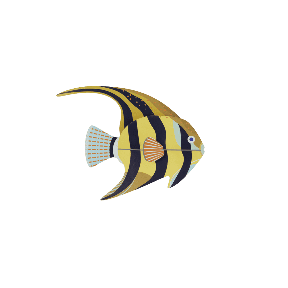 mondocherry - Studio Roof | angelfish wall decor