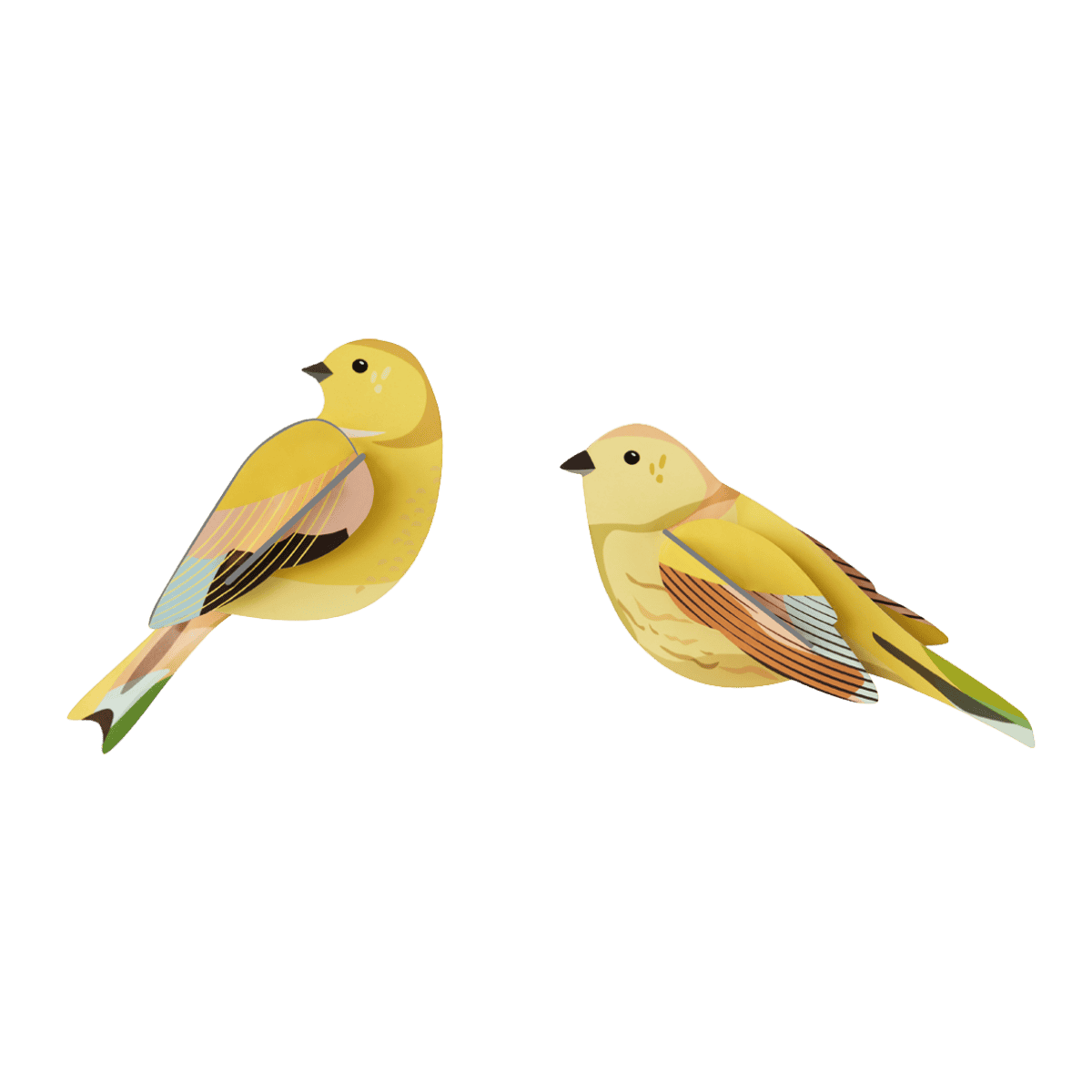 Studio Roof | garden birds citrinella pair wall decor