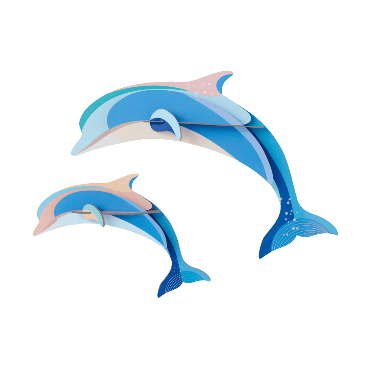 mondocherry - Studio Roof | dolphin couple wall decor