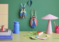 mondocherry - Studio Roof | emerald beetle wall decor display