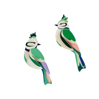 mondocherry - Studio Roof | garden birds forest crests wall decor