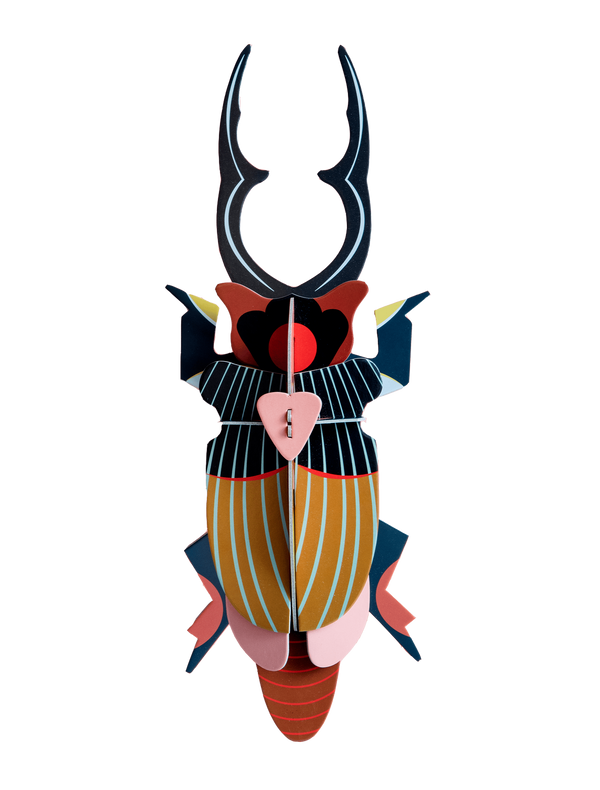 mondocherry - Studio Roof | giant stag beetle wall decor