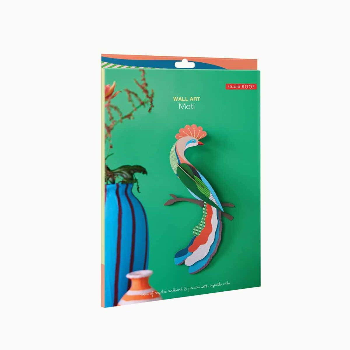 mondocherry - Studio Roof | paradise bird meti wall decor - box