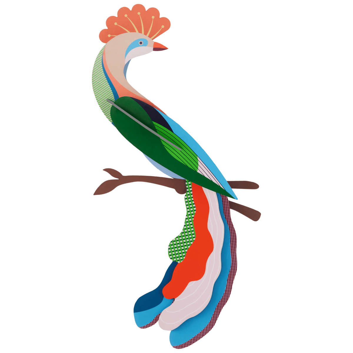 mondocherry - Studio Roof | paradise bird meti wall decor