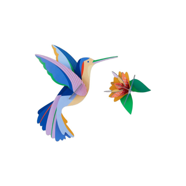 Studio Roof | paradise bird hummingbird wall decor