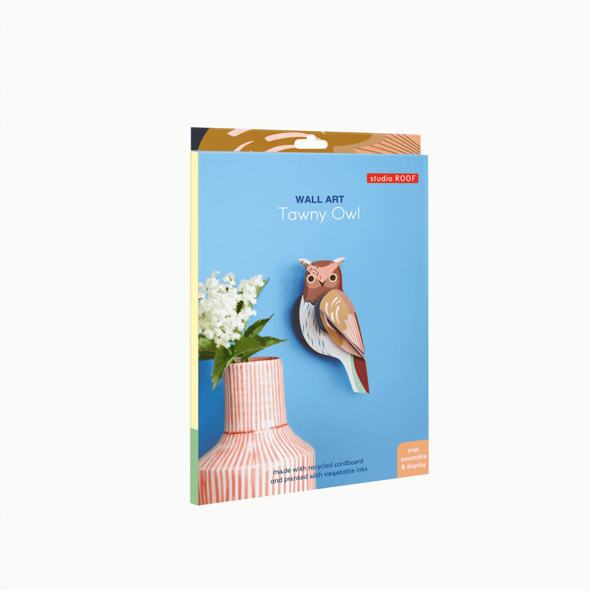 mondocherry - Studio Roof | tawny owl wall decor - box