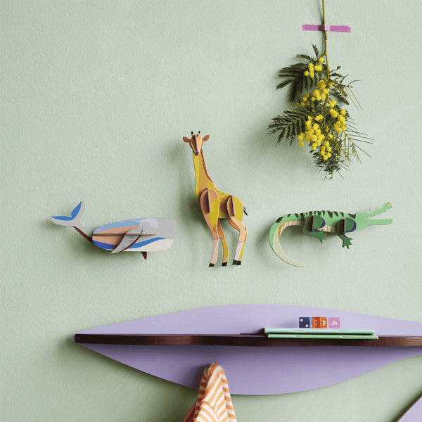 mondocherry - Studio Roof | whale wall decor - display