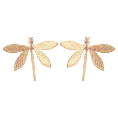 mondocherry - We Dream in Colour jewellery | dragonfly stud earrings