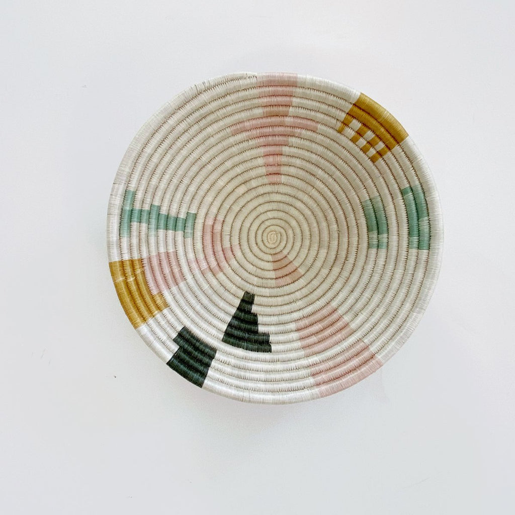 mondocherry - "anyon" African woven bowl | large #1
