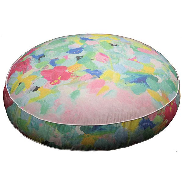 "stay a while" floor cushion - cushion - mondocherry - home : style : design - 1