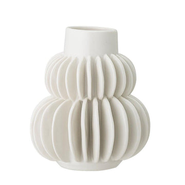Bloomingville | stoneware vase #2 | white