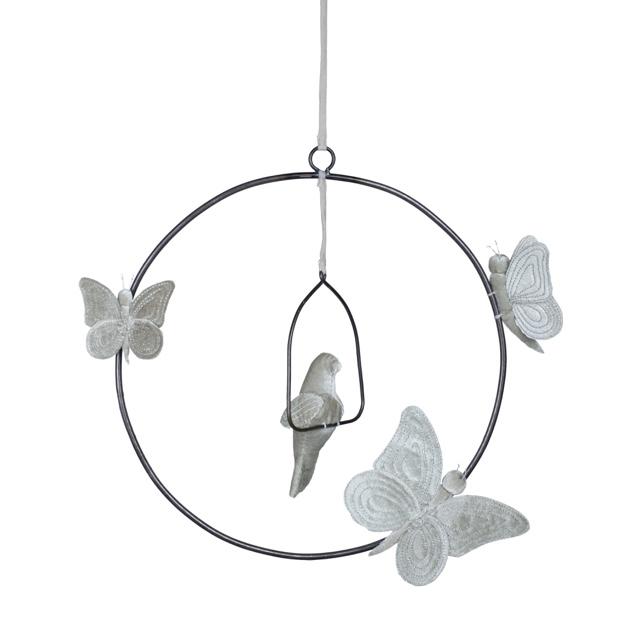 decorative - Numero74 | bohemian swing mobile | silver grey - mondocherry
