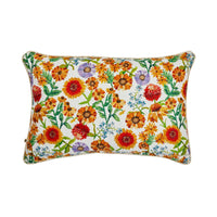 Bonnie and Neil | mini marigold linen cushion | multi - back