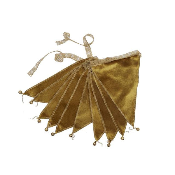 bunting - Numero74 | bunting velvet | gold - mondocherry