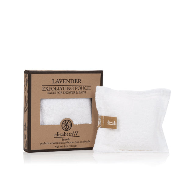 mondocherry - Elizabeth W | exfoliating pouch | lavender