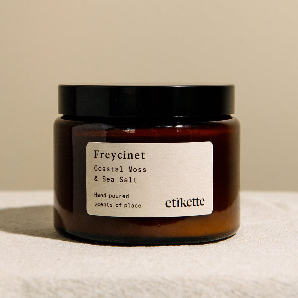 Etikette | soy candle | Freycinet coastal moss sea salt | 500ml