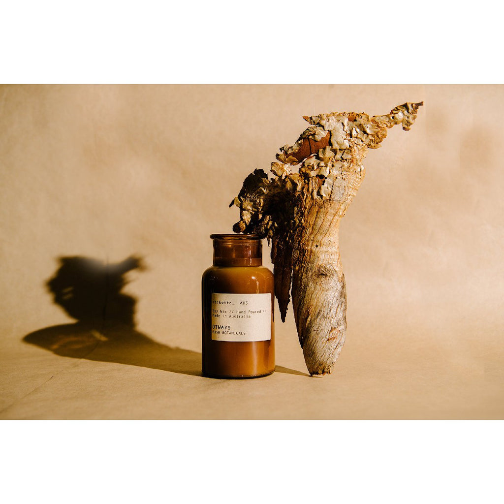 Etikette | soy candle | otways bush botanicals | 250ml