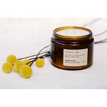 Etikette | soy candle | penneshaw native wildflowers & honey | 500ml