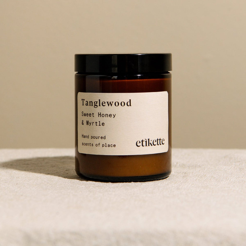 Etikette soy candle | Tanglewood sweet honey myrtle | 175ml