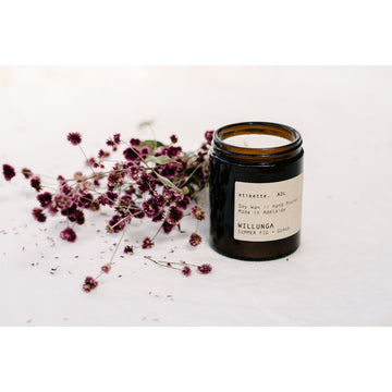 Etikette soy candle | willunga fig & guava | 175ml