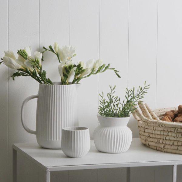 Flax | amity ceramic collection - snow white