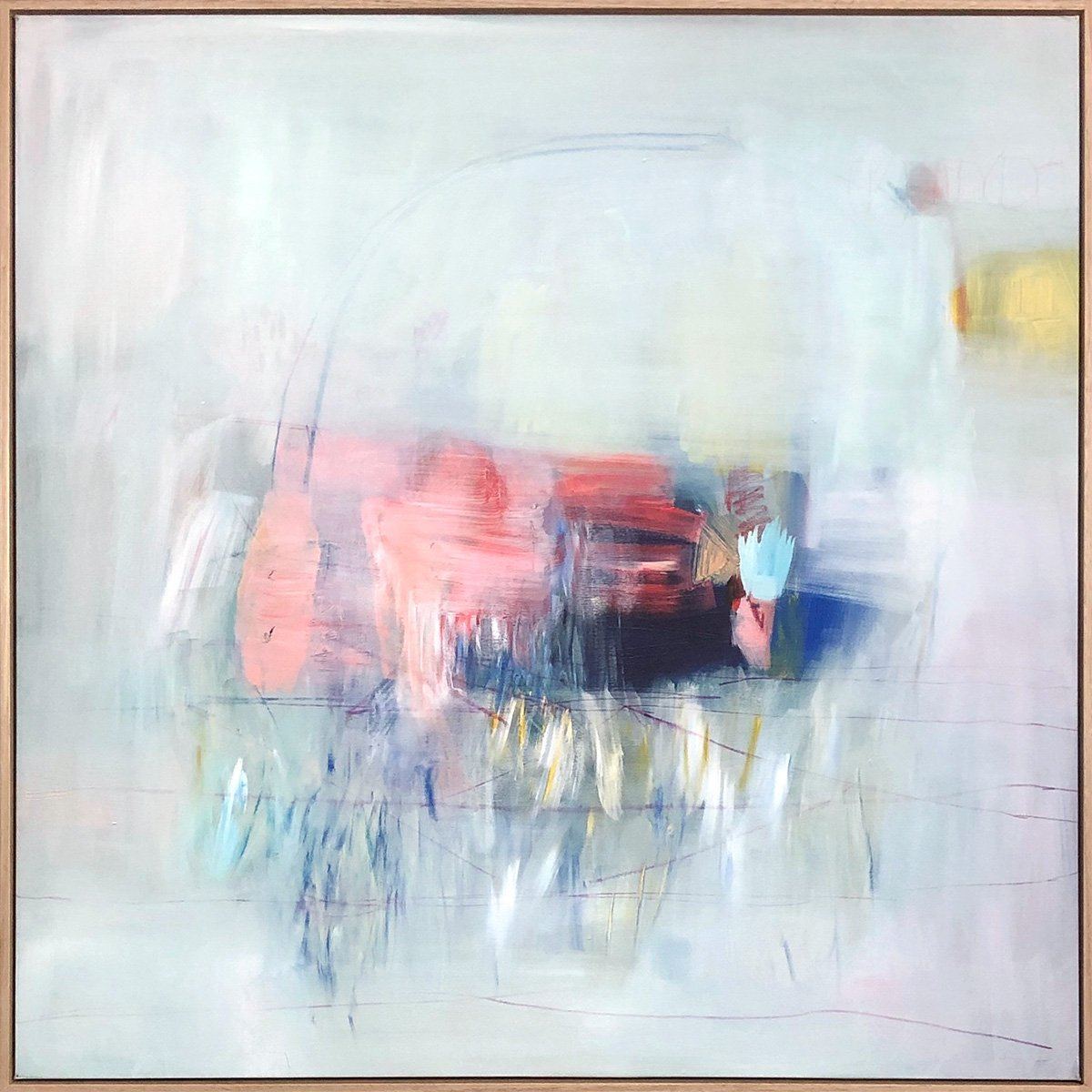 lola donoghue embellish #3 print on canvas