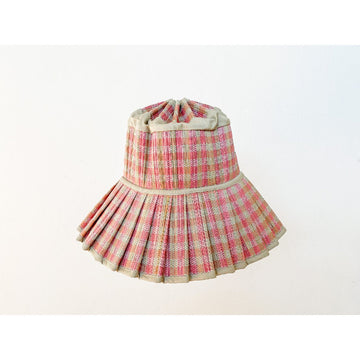 Lorna Murray | "Island Capri" hat | large adult | pink scallop