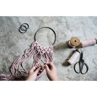 Numero74 | macrame freedom kit | whisper mix - working