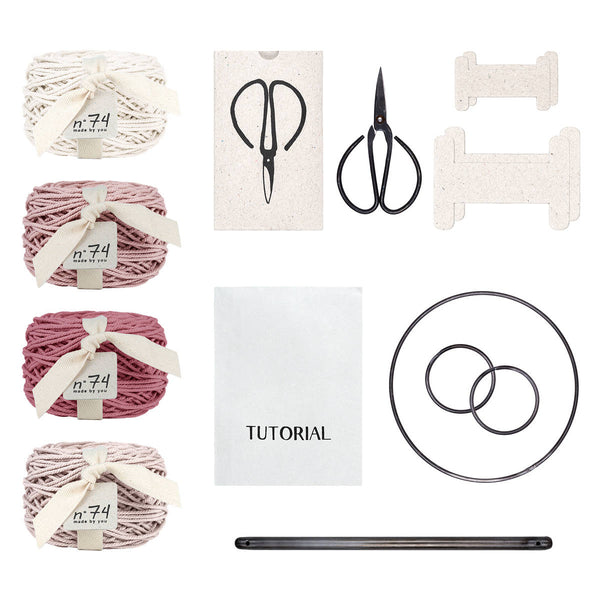 Numero74 | macrame freedom kit | spring mix