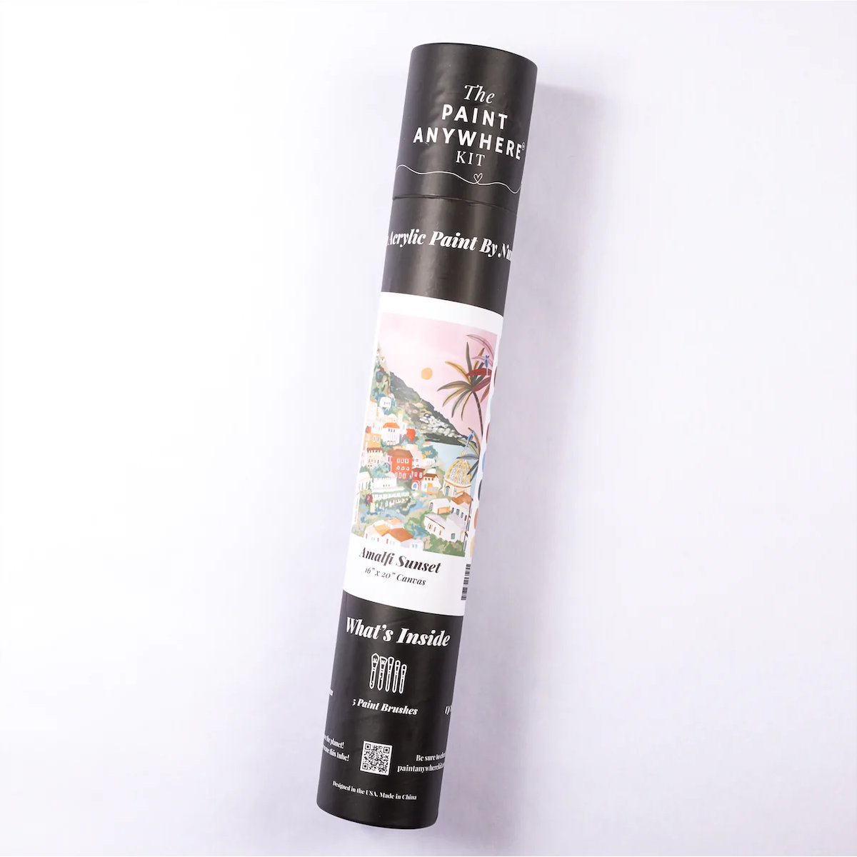 Paint Anywhere | Amalfi Sunset by Hebe Studio | Paint by Number Kit - packaging