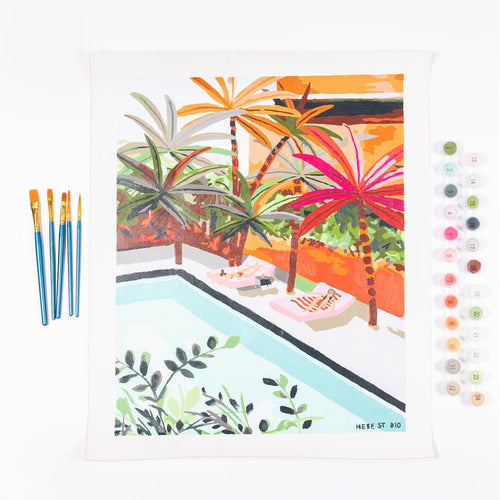 Paint Anywhere | Bali Babes by Hebe Studio | Paint by Number Kit