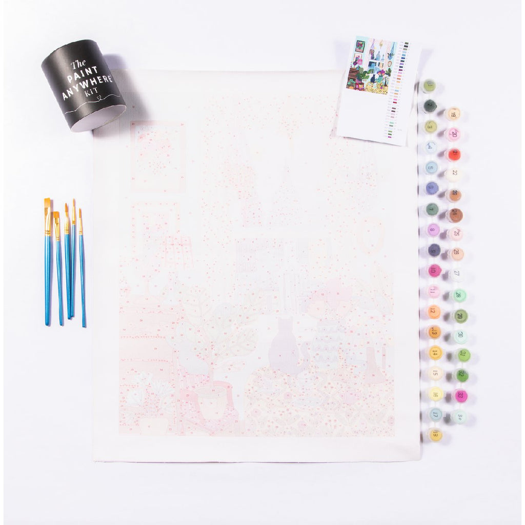 Paint Anywhere | New York Studio by Hebe Studio | Paint by Number Kit - blank
