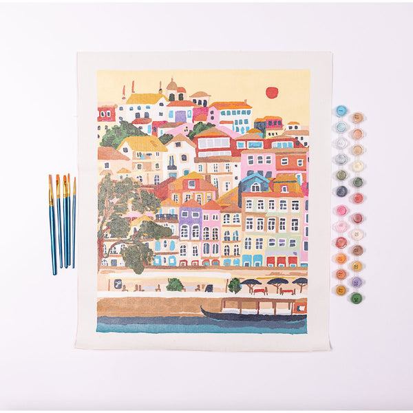 Paint Anywhere | Porto by Hebe Studio | Paint by Number Kit