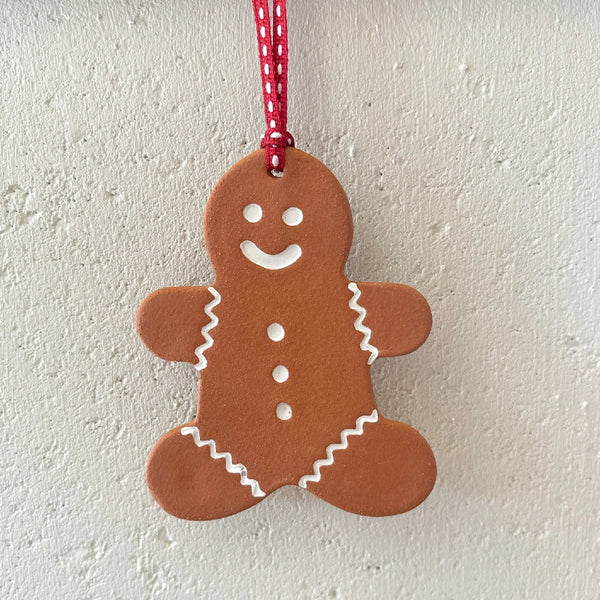 mondocherry - Paper Boat Press | gingerbread person ornament