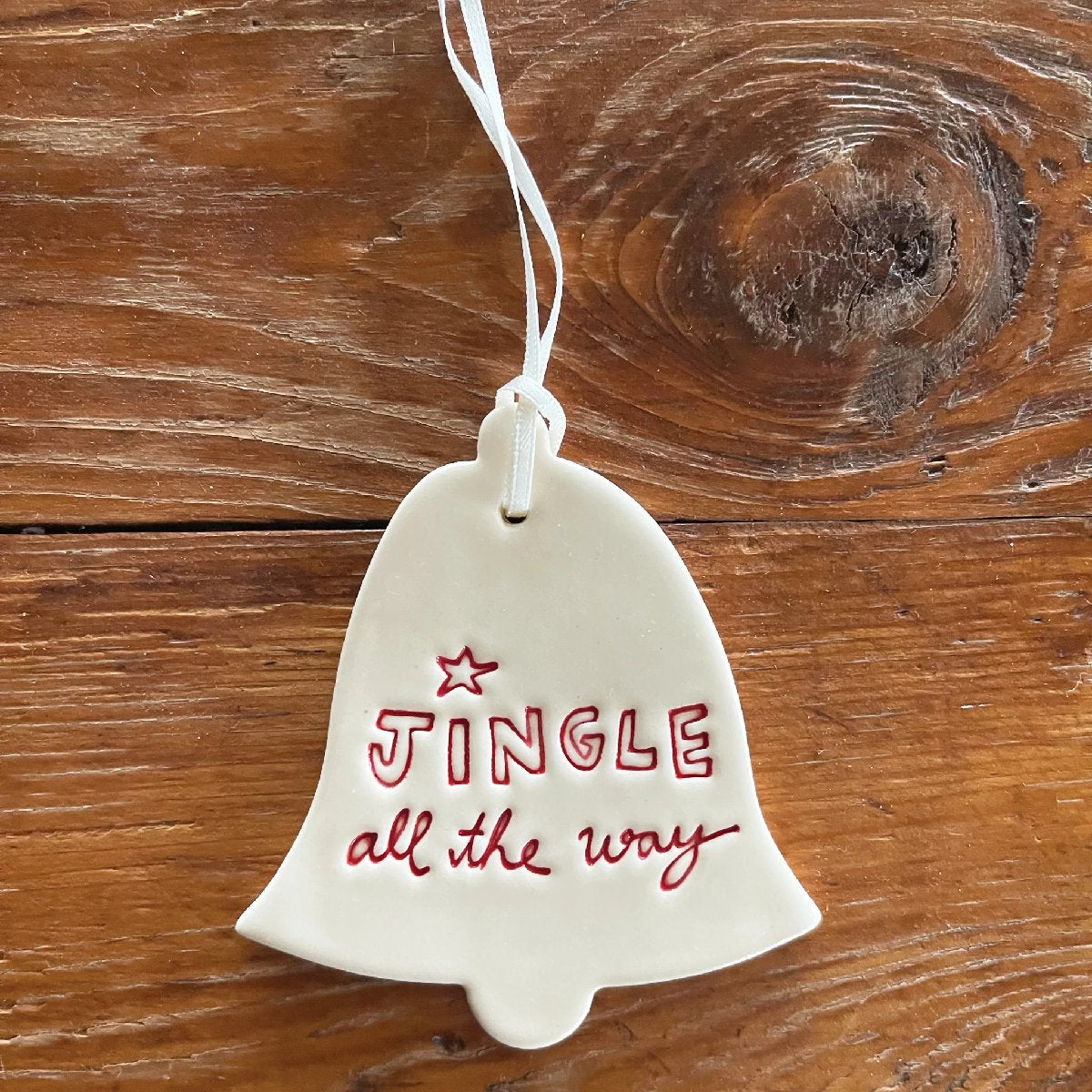 mondocherry - Paper Boat Press | jingle all the way ornament