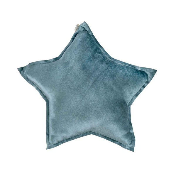 cushion - Numero74 | star cushion velvet | small | ice blue - mondocherry
