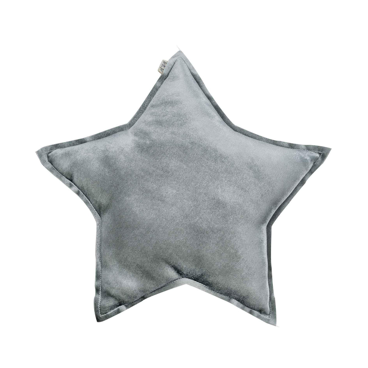cushion - Numero74 | star cushion velvet | small | silver - mondocherry