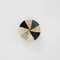 mondocherry - "Wheel" African woven bowl | small | opal grey #2