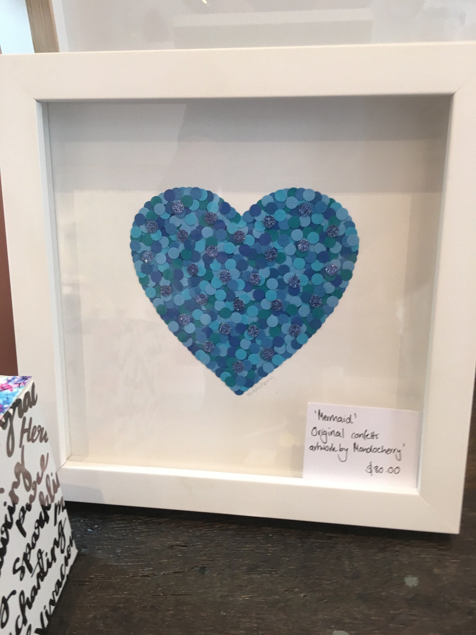 artwork - Artwork mermaid confetti - mondocherry