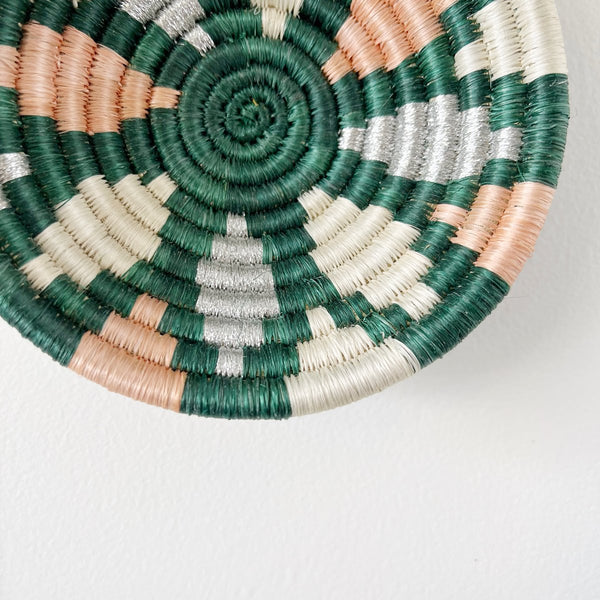 mondocherry - African woven bowl "Jadi" | small | floret #1 - close
