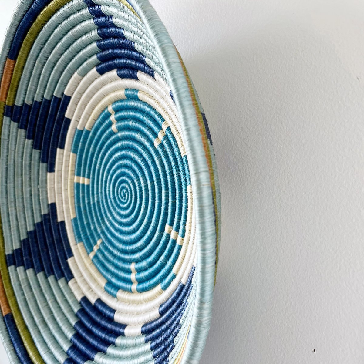 mondocherry - "mwangaza" woven bowl | jumbo - side