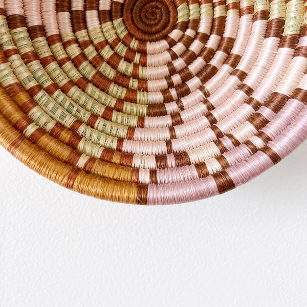 mondocherry - "Shyorongi" African woven bowl | midsize #2 - close