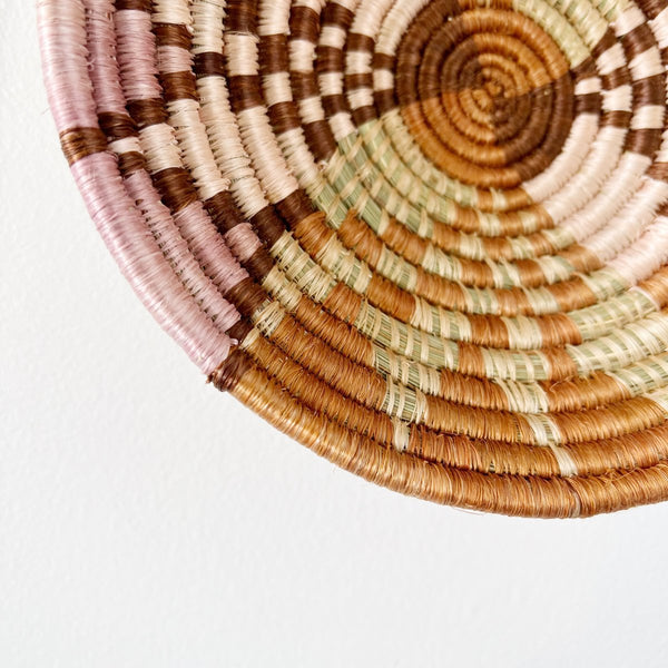 mondocherry - "Shyorongi" African woven bowl | midsize #3 - close